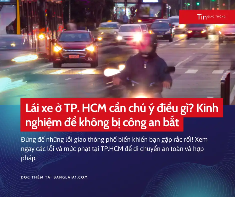 lưu ý khi tham gia giao thông