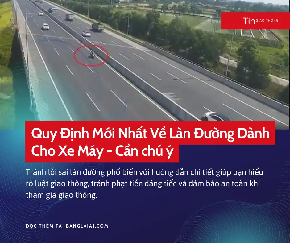 làn đường dành cho xe máy