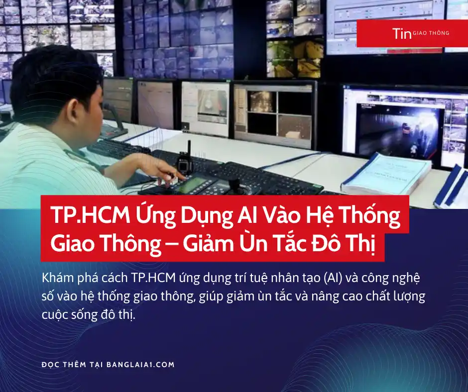 ứng dụng AI vào hệ thống giao thông TP HCM